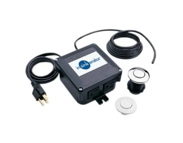 InSinkErator 76696 Air Switch for Sink or Counter Top with Dual Outlet