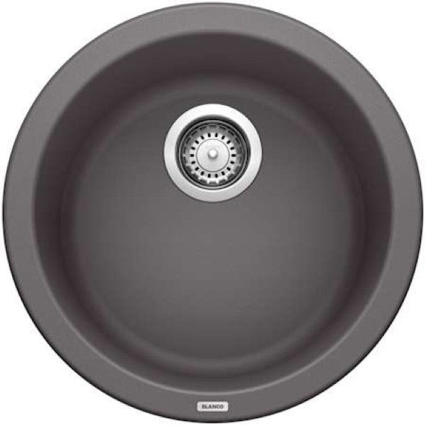 Blanco 518911 Rondo 17-3-4" Dual Mount Single Basin Composite Kitchen Bar Sink