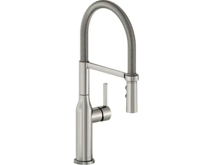 Elkay LKAV1061LS Avado 1.8 GPM Single Hole Pre-Rinse Pull Down Kitchen Faucet - Includes Escutcheon
