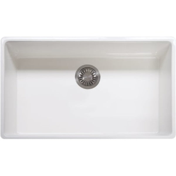 Franke FHK710-33WH Farm House 33 Farmhouse-Undermount Single Basin Fireclay