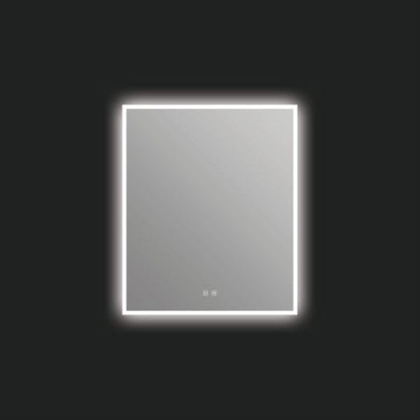 ICO Bath IC1130 Camden 30 W x 36 H Modern Rectangular Aluminum Frameless Bat