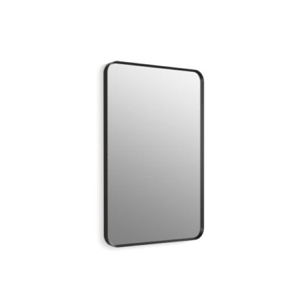 Kohler K-31364-BLL Essential 24" W x 36" H Transitional Rectangular Metal Framed Bathroom Wall Mirror