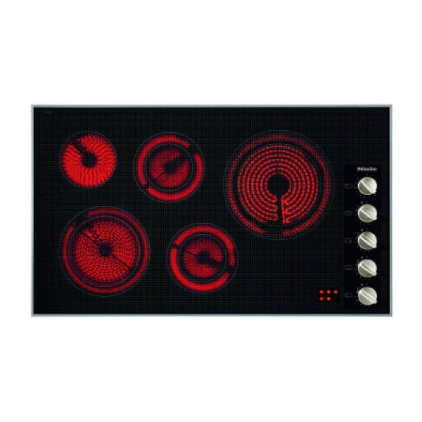 Miele KM5627240V 36 Inch Wide 5 Burner 240 Volt Electric Cooktop