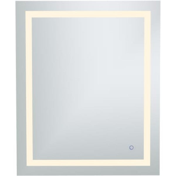Elegant Lighting MRE13036 Helios 30 W x 36 H Modern Rectangular Aluminum Fra