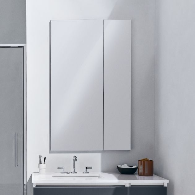 Robern MR1636D4FPE2 #C82 M Series Reserve 15-1-4" x 36" Frameless Single Doo