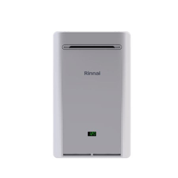 Rinnai RE199EP 9.8 GPM 199,000 BTU 120 Volt Residential Outdoor Liquid Propane Tankless Water Heater