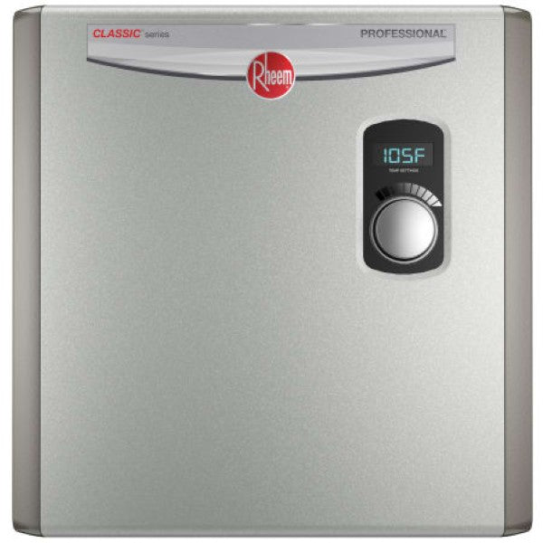 Rheem RTEX-24 Classic 5.9 GPM 24 kw Tankless Electric On Demand Whole House