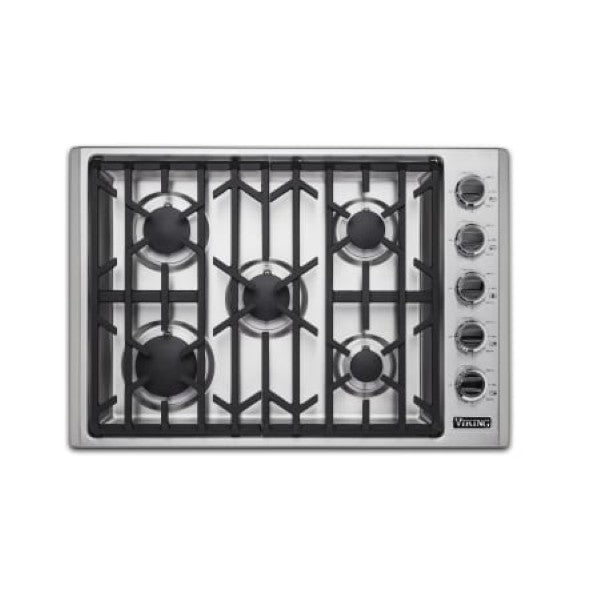 Viking VGSU53015BSSLP Professional 5 Series 30" Built-In Gas Cooktop PROPANE