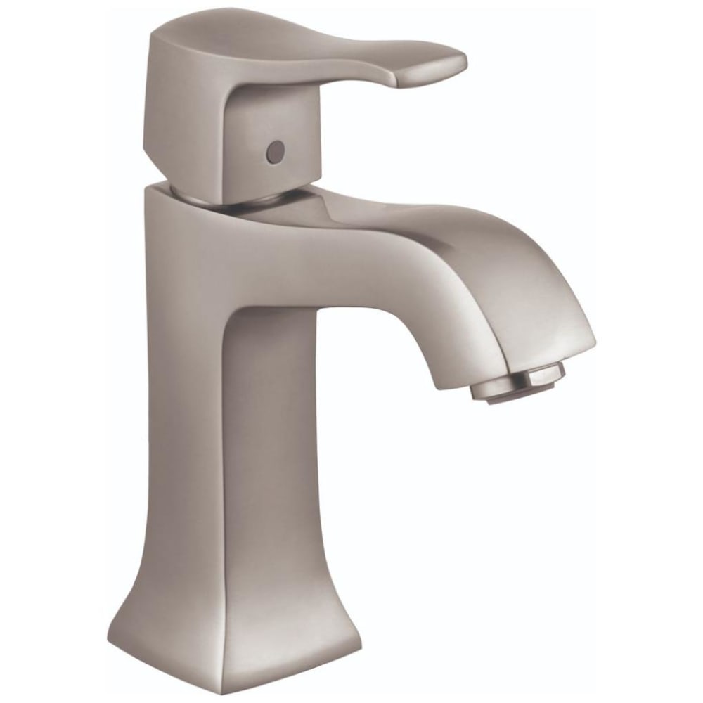 Hansgrohe 31075821 Metris C 1.2 Single Hole Bathroom Faucet with EcoRight, Quick Clean, and ComfortZone Technologies