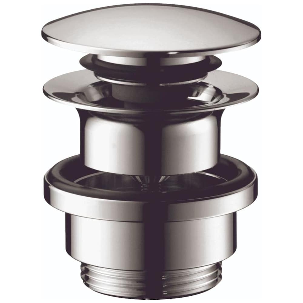 Hansgrohe 50100101 Accessories 1-1-4" Push-Open Drain Assembly with Overflow
