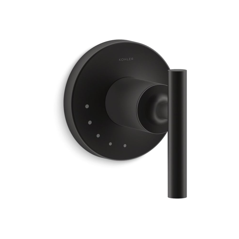 Kohler K-T14490-4-BL Purist Single Handle Volume Control Valve Trim - Less Valve