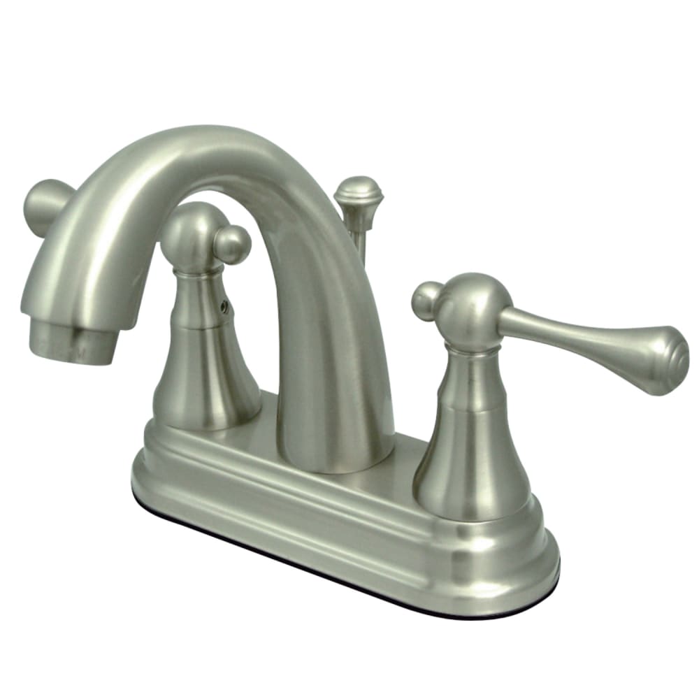 Kingston Brass KS7618BL English Vintage 1.2 GPM Centerset Bathroom Faucet with Pop-Up Drain Assembly