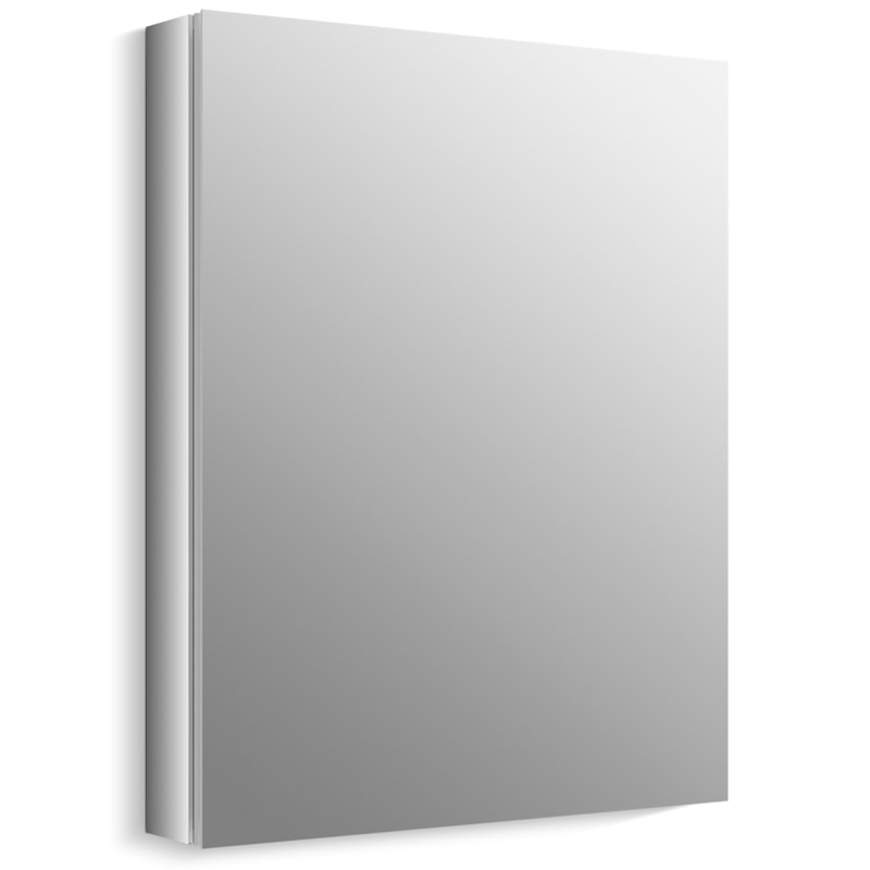 Kohler K-99006-NA Verdera 30" x 24" Single Door Frameless Medicine Cabinet with Triple Mirror Design and Two-Way Adjustable Hinges