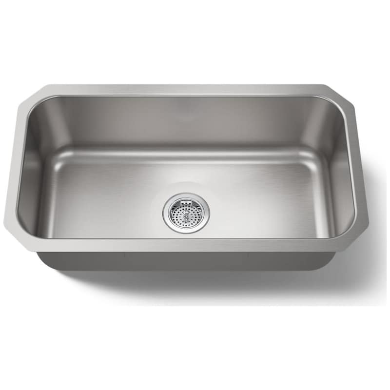 Kohler K-5290-NA Undertone 31-1-4" Undermount Single Basin Kitchen Sink with SilentShield™ Technology