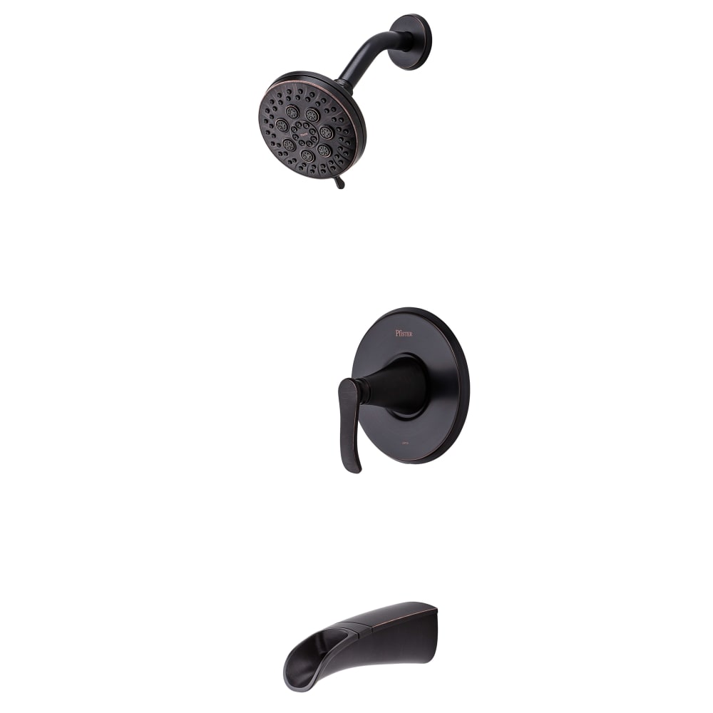 Pfister 8P8-WS2-JDSY Jaida Tub and Shower Trim Package with Multi Function Shower Head