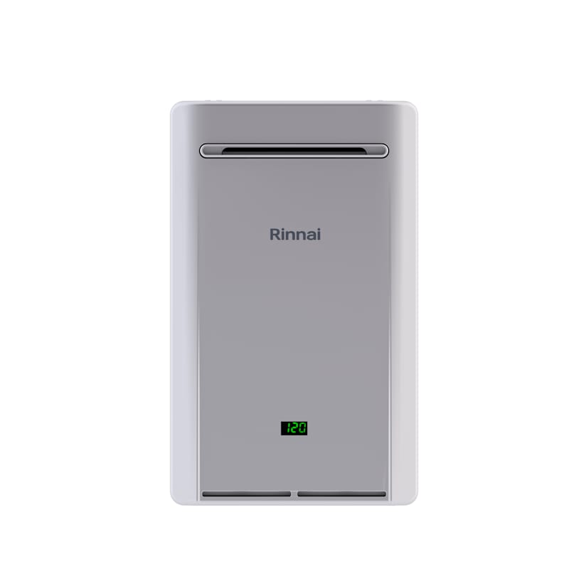 Rinnai RE199EP 9.8 GPM 199,000 BTU 120 Volt Residential Outdoor Liquid Propane Tankless Water Heater