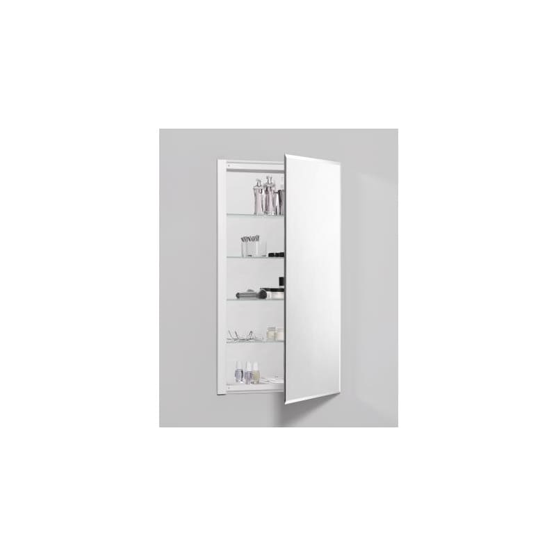Robern RC2036D4FB1 R3 20" x 36" x 4" Beveled Single Door Medicine Cabinet with Reversible Hinge