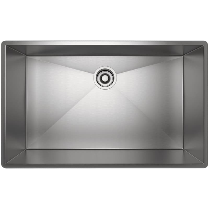 Rohl RSS3018SB Forze 31-1-2" Undermount Single Basin Stainless Steel Kitchen Sink