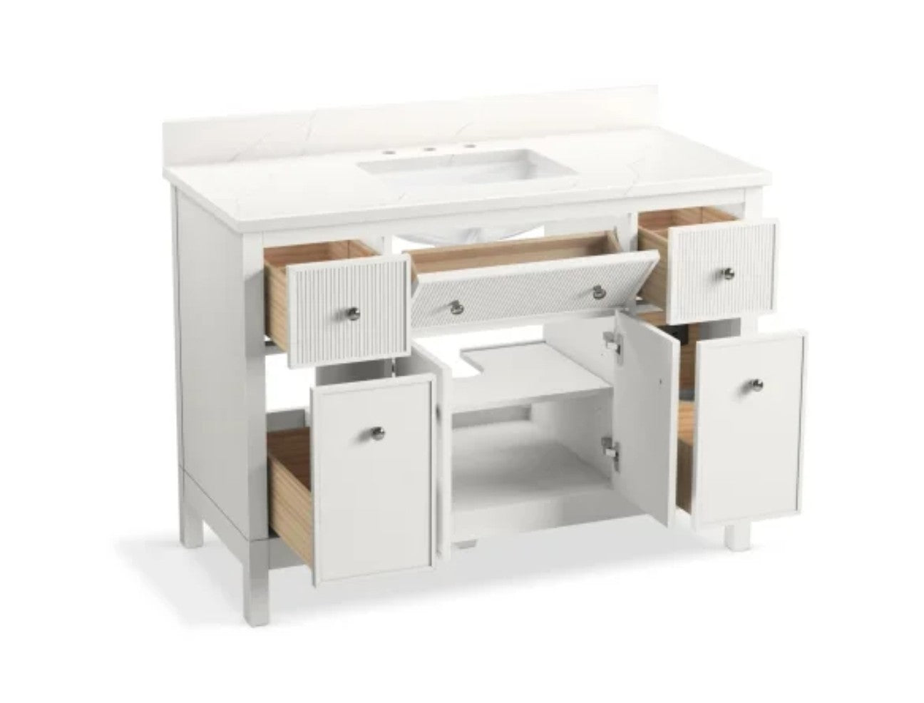 Kohler Malin K-35021-0 49" Free Standing Single Basin Vanity Set with Cabinet