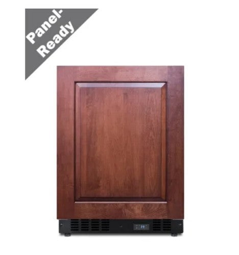Summit SCR610BLSDIF 24" Panel Ready Undercounter Refrigerator -NEW WITH DINGS