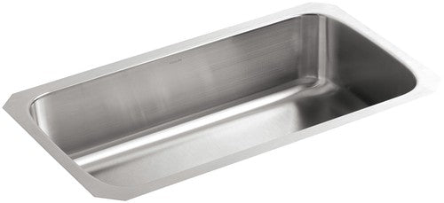 KOHLER K-3183-NA Undertone Extra-Large Undercounter Kitchen Sink, Stainless Stee