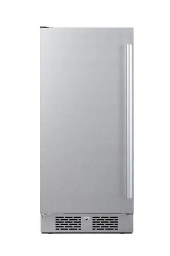 AFR152SSLH 15 Inch Wide Compact Refrigerator with LED Lighting HAS DENTS