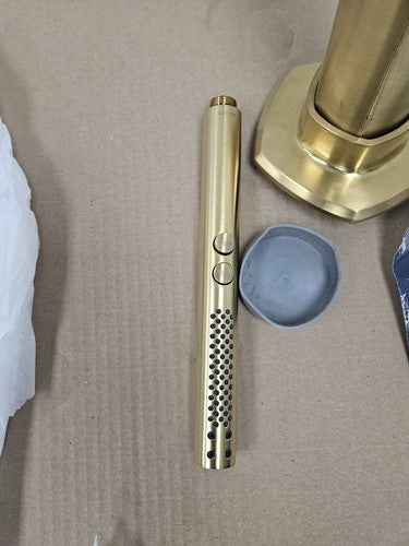 Kohler K-T27025-4-2MB Occasion Floor-Mount Bath Filler Trim with Handshower