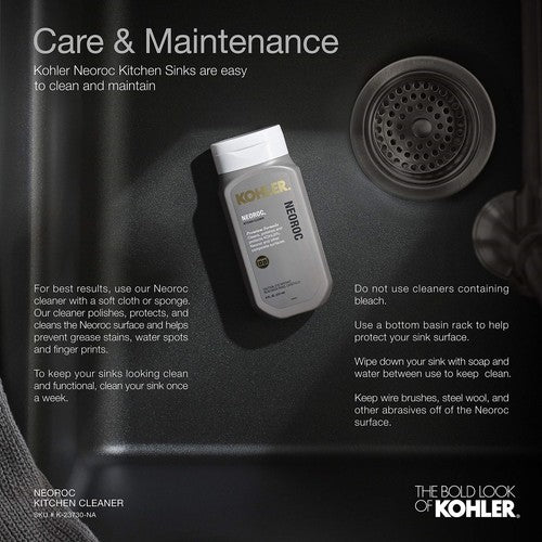 KOHLER 28000-CM6 Cairn Sink, 27 in, Matte White