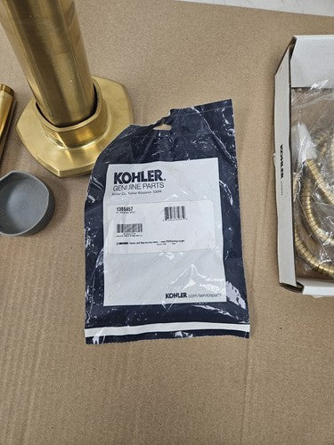 Kohler K-T27025-4-2MB Occasion Floor-Mount Bath Filler Trim with Handshower