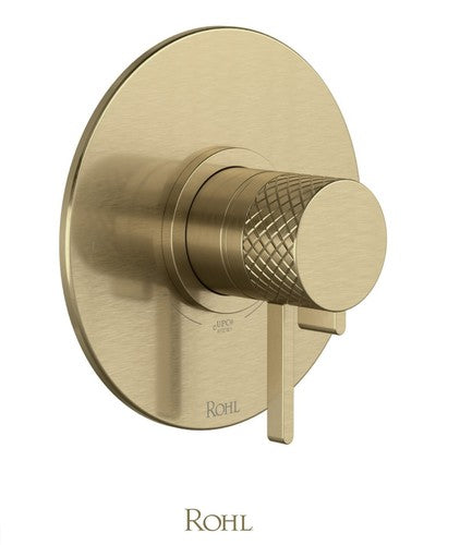 Rohl 1/2" Thermostatic & Pressure Balance Trim with 2 Functions - Antique Gold