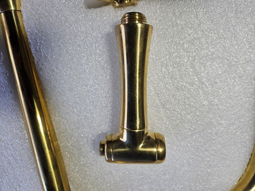 Rohl Perrin & Rowe U.4278X-ULB-2 Holborn Bridge Faucet With Sidespray