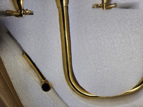 Rohl Perrin & Rowe U.4278X-ULB-2 Holborn Bridge Faucet With Sidespray