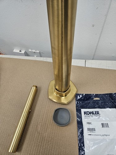 Kohler K-T27025-4-2MB Occasion Floor-Mount Bath Filler Trim with Handshower