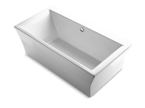Kohler K-6367-0 Stargaze Freestanding Bathtub, 72" x 36" - White