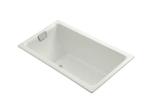 Kohler K-855-0 Tea-For-Two 66" Drop In/Undermount Cast Iron Soaking Tub -NEW