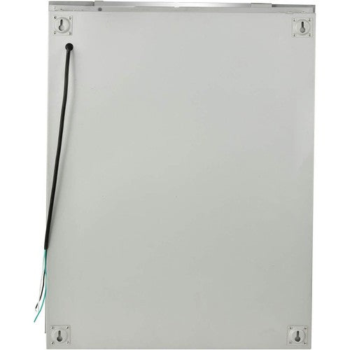 Elegant Lighting MRE8011 Elixir 23-1-2" W x 30" H Modern Rectangular Steel Frameless Bathroom Wall Mirror with LED Lighting
