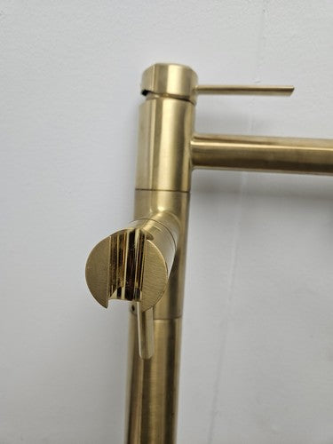 Kohler K-T27025-4-2MB Occasion Floor-Mount Bath Filler Trim with Handshower