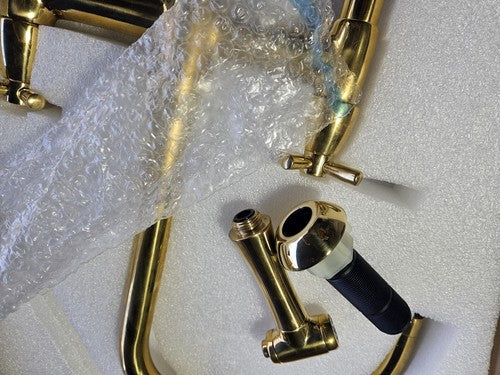 Rohl Perrin & Rowe U.4278X-ULB-2 Holborn Bridge Faucet With Sidespray