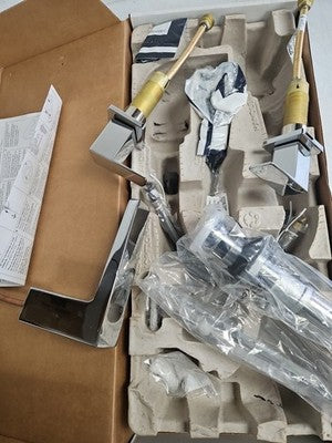 Kohler K-23255-4-CP Honesty 1.2 GPM Widespread Bathroom Faucet with Pop-Up Drain Assembly
