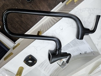 Kohler K-22066-BL Graze 3.2 GPM Wall Mounted Single Hole Pot Filler
