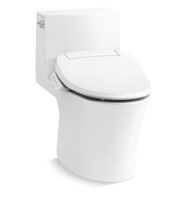 Kohler K-1381-HC-26132-CSP-0 Veil One-Piece Hidden Cord Elongated Toilet with Sk