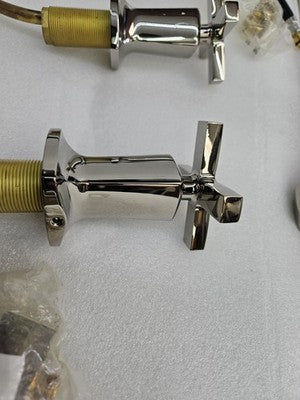 Kohler K-16232-3-SN Margaux Lavatory Faucet, Vibrant Polished Nickel HAS DINGS