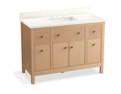 Kohler K-35021-SWK Malin by Studio McGee 48" Free Standing Single Basin