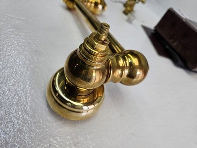 Rohl A1451XMULB-2 Wall Mount Swing Arm Pot Filler - Unlacquered Brass
