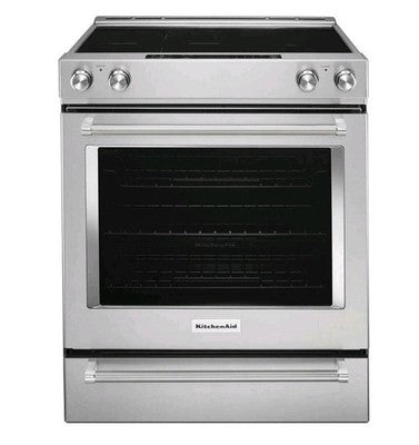 KitchenAid KSEB900ESS 30" 5 Element 7.1 cu.ft Slide-In Electric Range WARRANTY