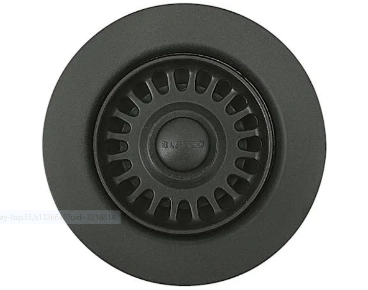 Blanco 441090 3-1-2" Basket Strainer and Sink Flange (Not for use with Garbage Disposal)