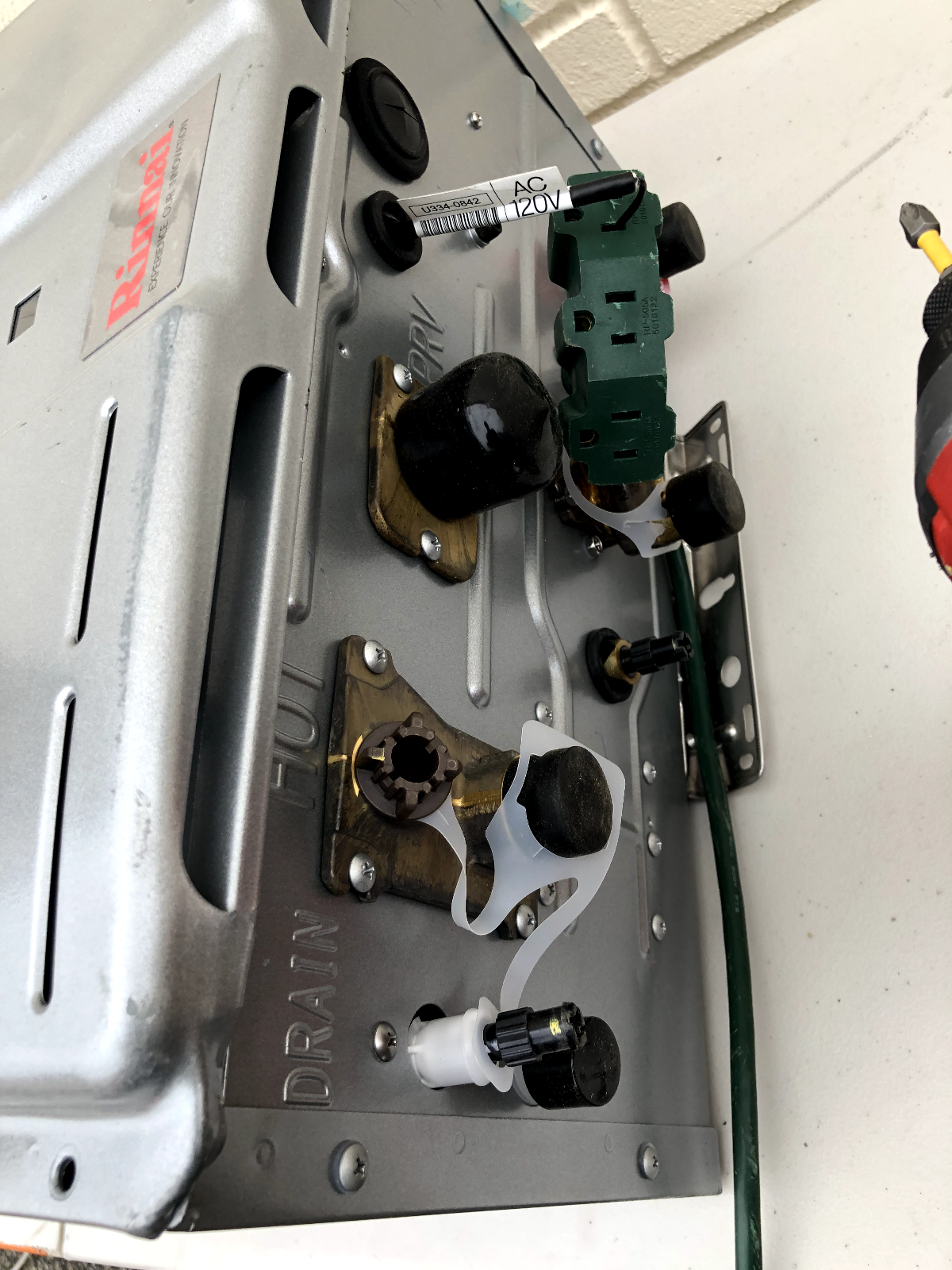 Rinnai RU199eP Water Heater WITH Dings, Power Tested, See Pictures