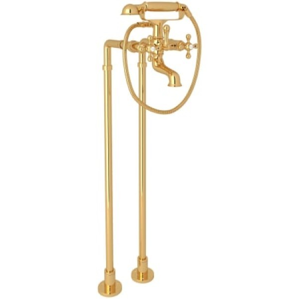 Rohl ACKIT7383NX-IB Arcana Floor Mounted Tub Filler with Built-In Diverter