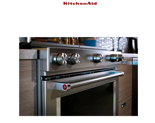 KitchenAid KSDB900ESS 30" Dual Fuel Convection Range -WARRANTY INCLUDED