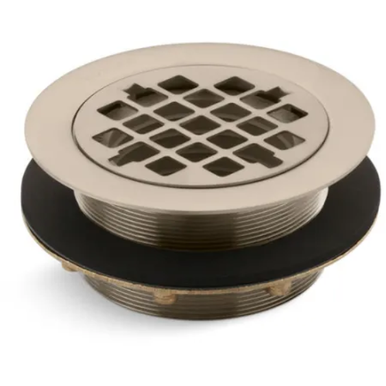 Kohler K-9132-BV 4-3/8" Round Shower Drain